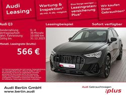 Mythosschwarz metallic Gebraucht 2025 Audi Q3 S-Line SUV | 50.400 € (Teuer)