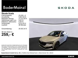 Silber Gebraucht 2021 Skoda Scala Monte Carlo Kleinwagen | 23.430 € (Fairer Preis)