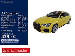 Gelb Gebraucht 2023 Audi A3 Sportback e-tron S-Line Kleinwagen | 34.990 € (Teuer)