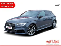 Grau Gebraucht 2019 Audi A3 Sportback S-Line Limousine | 26.490 €