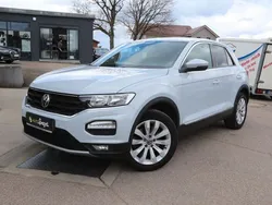 White silver metallic Gebraucht 2021 VW T-Roc Sport SUV | 24.990 € (Guter Preis)