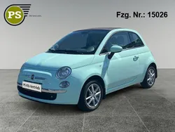 Grün Gebraucht 2014 Fiat 500C Lounge Cabrio | 8.980 € (Fairer Preis)