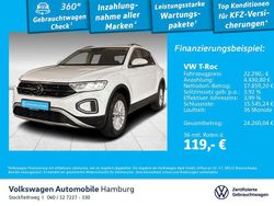 0q pure white Gebraucht 2024 VW T-Roc Life SUV | 22.290 € (Fairer Preis)