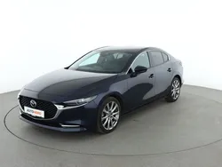 Blau Gebraucht 2020 Mazda 3 Selection Limousine | 21.870 € (Etwas zu teuer)