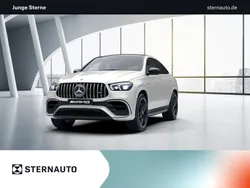 Designo diamantweiß bright Gebraucht 2022 Mercedes GLE63 AMG Night Coupé | 94.980 €
