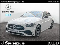 Weiß unilack polarweiß Gebraucht 2025 Mercedes C200 AMG Limousine | 43.880 € (Fairer Preis)