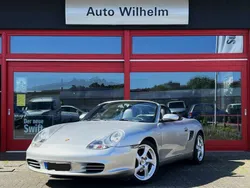 Arktissilber metallic Gebraucht 2003 Porsche Boxster Cabrio | 21.990 € (Etwas zu teuer)