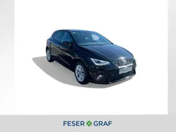 Mitternachtsschwarz Gebraucht 2024 Seat Ibiza FR Limousine | 17.850 € (Superpreis)