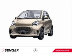 Bodypanels in gold beige (meta Gebraucht 2021 Smart ForTwo Electric Drive Exclusive Kleinwagen | 12.970 € (Fairer Preis)