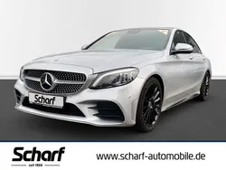 Silber Gebraucht 2019 Mercedes C400 AMG line Limousine | 34.690 € (Fairer Preis)