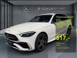 Weiß Gebraucht 2025 Mercedes C300e AMG Limousine | 44.990 € (Superpreis)