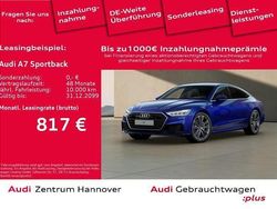 Blau (ultrablau metallic) Gebraucht 2022 Audi A7 Sportback S-Line Kleinwagen | 48.981 € (Fairer Preis)