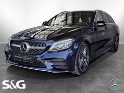 Cavansitblau metallic Gebraucht 2021 Mercedes C300 AMG Kombi | 33.960 € (Guter Preis)