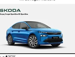 Raceblau metallic Neu 2025 Skoda Enyaq iV SportLine SUV | 55.690 € (Fairer Preis)