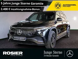 Schwarz / kosmosschwarz (metallic) Gebraucht 2023 Mercedes EQB350 AMG SUV | 35.890 € (Guter Preis)