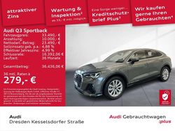 Chronosgrau metallic Gebraucht 2024 Audi Q3 SUV | 33.490 € (Guter Preis)
