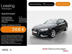 Mythosschwarz metallic Gebraucht 2024 Audi A4 Advanced Kombi | 38.199 € (Fairer Preis)