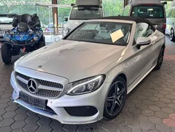 Silber Gebraucht 2017 Mercedes C200 AMG Cabrio | 19.990 € (Fairer Preis)