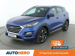 Blau Gebraucht 2019 Hyundai Tucson SUV | 18.380 € (Fairer Preis)
