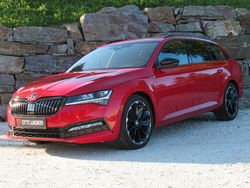 Rot Gebraucht 2023 Skoda Superb SportLine Kombi | 43.990 € (Etwas zu teuer)