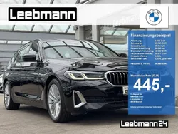 Schwarz uni Gebraucht 2023 BMW 530 Luxury Line Kombi | 44.549 € (Fairer Preis)