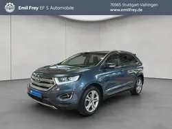 Blue metallic Gebraucht 2018 Ford Edge Titanium SUV | 19.890 € (Guter Preis)