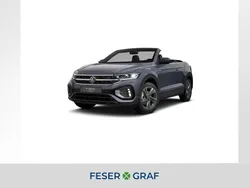 Rauchgrau metallic / schwarz Neu 2025 VW T-Roc Cabriolet R-line Cabrio | 41.590 € (Superpreis)
