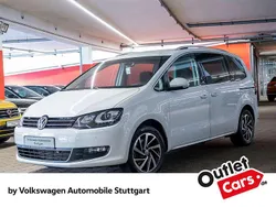 Pure white Gebraucht 2017 VW Sharan Comfortline Van / Kleinbus | 20.930 € (Guter Preis)
