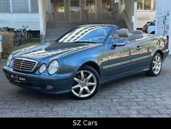 Blau Gebraucht 2002 Mercedes CLK430 Avantgarde Cabrio | 10.900 € (Etwas zu teuer)