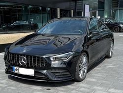 Schwarz Gebraucht 2021 Mercedes CLA200 AMG line Coupé | 38.399 € (Teuer)