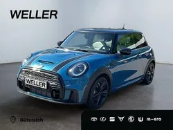 Island blue metallic Gebraucht 2024 Mini John Cooper Works Kleinwagen | 31.980 € (Guter Preis)