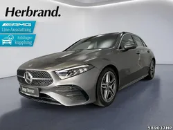 Grau Gebraucht 2024 Mercedes A200 AMG Limousine | 30.890 € (Guter Preis)