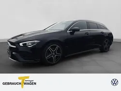 Schwarz Gebraucht 2020 Mercedes CLA200 Shooting Brake AMG line Kombi | 25.280 € (Fairer Preis)