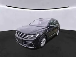 Schwarz Gebraucht 2021 VW Tiguan R-line SUV | 35.650 € (Teuer)