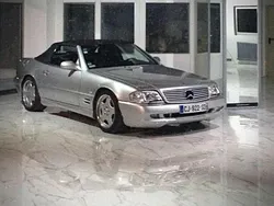 Silber Gebraucht 1998 Mercedes SL55 AMG AMG Cabrio | 35.000 €