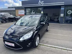 Pantherschwarz metallic Gebraucht 2015 Ford C-MAX Titanium Van / Kleinbus | 6.699 € (Fairer Preis)