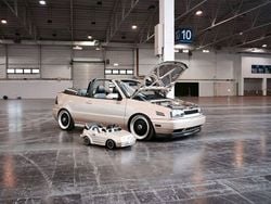 Gold Gebraucht 1995 VW Golf Cabriolet Cabrio | 20.000 €