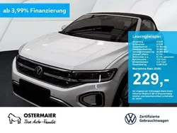 Weiß Gebraucht 2024 VW T-Roc Cabriolet Style Cabrio | 25.280 € (Superpreis)
