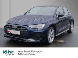 Blau Gebraucht 2024 Audi A3 Sportback S-Line Kleinwagen | 35.990 € (Superpreis)