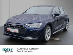 Blau Gebraucht 2024 Audi A3 Sportback S-Line Limousine | 35.990 € (Superpreis)