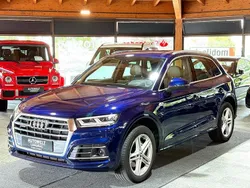 Blau Gebraucht 2018 Audi Q5 S-Line SUV | 27.733 € (Superpreis)