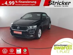 Deep black perleffekt Gebraucht 2021 VW T-Roc Cabriolet R-line Cabrio | 25.950 € (Guter Preis)