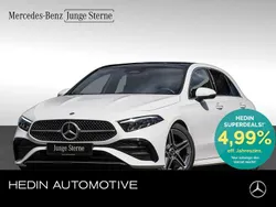 Polarweiß Gebraucht 2024 Mercedes A200 AMG Limousine | 33.990 € (Fairer Preis)