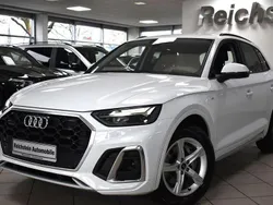 Gletscherweiß (metallic) Gebraucht 2022 Audi Q5 Ambiente SUV | 35.900 € (Guter Preis)