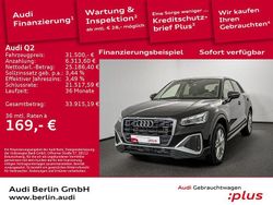 Mythosschwarz metallic Gebraucht 2024 Audi Q2 S-Line SUV | 31.500 € (Guter Preis)
