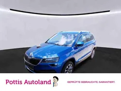 Blau Gebraucht 2021 Skoda Karoq Clever SUV | 23.977 € (Fairer Preis)