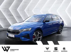 Blau Neu 2025 Skoda Octavia RS Limousine | 44.520 € (Etwas zu teuer)