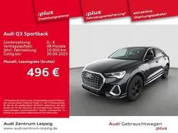 Schwarz Gebraucht 2024 Audi Q3 Sportback S-Line SUV | 43.980 € (Fairer Preis)