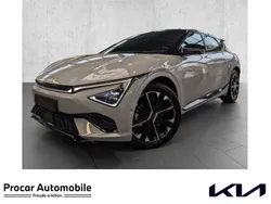Wolfgrau metallic Gebraucht 2024 Kia EV6 GT-Line SUV | 56.980 € (Etwas zu teuer)