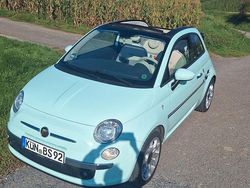 Grün Gebraucht 2015 Fiat 500C Lounge Cabrio | 8.500 € (Fairer Preis)